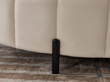 31.5"W Upholstered Round Ottoman With Reversible Lid, Velvet Storage Stool, Channel Tufted W3118P272635