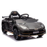 ZNTS 12V Kids Ride On Car W/Parents Remote Control,Licensed Lamborghini Aventador Xago,Hydraulic pressure W1396P184347