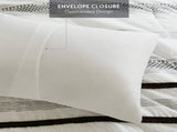 7 Piece Stripe Comforter and Quilt Set-King/Cal King B035P280391
