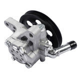 Silver Power Steering Pump W/ Black Pulley Replacement for Honda 2003-04 Pilot 56110-PGK-A01 68124702