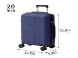 PP Trolley Case 20in Travel Suitcase Dark Blue 71275003