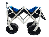 Folding Wagon Garden Shopping Beach Cart W227P193330