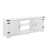 Modern Farmhouse TV Media Stand, Large Barn Inspired Home Entertainment Console, for TV Up to 70'', W1758P147681