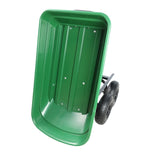 Folding car Poly Garden dump truck with steel frame, 10 inches. Pneumatic tire, 300 lb capacity body W22721201