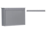 30'' x 28'' Medicine Cabinet, Wall Mounted Bathroom Storage Cabinet, Modern Bathroom Wall Cabinet WF318452AAE