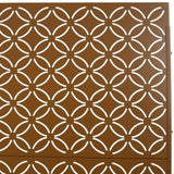 Outdoor & Indoor Privacy Metal Privacy 76" H48" W, Freestanding Decorative Privacy W465P193217