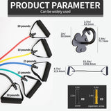 ZNTS Resistance band anchor,-mounted exercise anchor for exercise bands, space-saving home gym 60115908