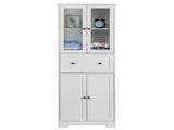 MDF Spray Paint 4 Doors 1 Pump Bathroom Cabinet White 62473247