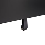 3-drawer mobile filing cabinet with lock, office storage filing cabinet of W1247P289796