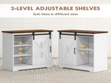 Kitchen Sideboard Storage Cabinet - White 75844736