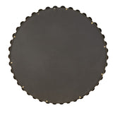 ZNTS Beaded Round Wall Mirror 36"D B03599273