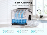 Countertop Ice Maker 26 lbs/Day Portable Self-Cleaning, 9 Bullet Ice in 6 Min, Black 34453907