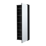 Connecticut Wall Mounted Shoe Rack, Mirror, Five Shelves, Ten Shoes Capacity B128P148901