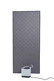 Portable Grey Mini Plus style Steam Sauna tentPersonal Home Spa, with Steam Generator, Remote W782124169