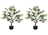 Set of 2 Decorative Artificial Plants 41203996