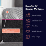 Renew 11 inch Cooling Fast Responding Latex Foam Kids Mattress, Twin Size B210P286878