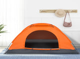 1-Person Waterproof Camping Dome Tent Outdoor Hiking Orange 98933738