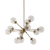 ZNTS Paige 12-Light Chandelier with Oversized Globe Bulbs B03596545