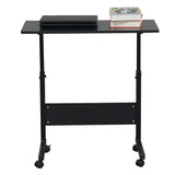 ZNTS [Old code:32054950]Removable P2 15MM Chipboard & Steel Side Table Black 02774166