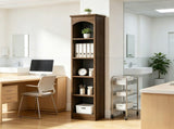 70.9 Inch 5 Tier Narrow Bookcase Modern Cube Storage Shelf 58928992