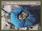 6.8 ft. x 6.7 ft. Blue Quick-Set Portable Sun Shade Beach Tent, with UPF 50 Protection 65582741