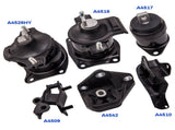 Engine Motor & Trans Mount 6PCS fit for Honda Accord 2.4L L4 2003 - 2007 Automatic Trans EM9247, 10600056