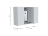 Ellegrini 1-Drawer Medicine Cabinet White B06280134