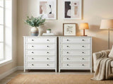 White embossed P2 Particleboard MDF Melamine 80*40*115cm Framed, Double Handles, Five 95142480