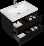 30" Floating Bathroom Vanity with Sink, Modern Wall-Mounted Bathroom Storage Vanity Cabinet with W1573P152692