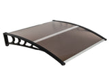 HT-100 x 96cm Household Application Door & Window Rain Cover Eaves Brown Board & 27539880