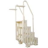 Pool Ladder Heavy-Duty 4 Safety Step for Above Ground Pools Stair Entry System with Handrails 400lbs W465133693