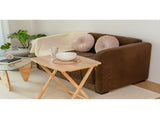 XL Oversized Rubberwood Folding TV Tray Table, Natural 58807951