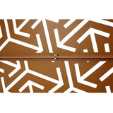 Outdoor & Indoor Privacy Metal Privacy 76" H48" W, Freestanding Decorative Privacy W465P193283