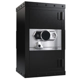 Three-lock safe, measuring 28.3 16.5 14.9 , suitable for home and office use, large steel W396P307334