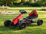 Red 12V Kids Electric Go Kart with EVA Tires, 2 Speeds, Adjustable Seat & Safety Belt 61127002
