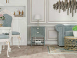 2 Drawer Side table,American style, End table,Suitable for bedroom, living room, study W68882620