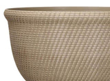 100% Recycled Resin Planter, Khaki Chino, 15.8in x 15.8in x 12in 47851475