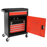 ZNTS Tool Chest, 5-Drawer Rolling Tool Storage Cabinet with Detachable Top Tool Box, Liner, Universal 89509025