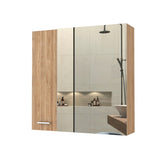 Kenya Medicine Cabinet, Mirror, Double Door, Four Interior Shelves B128P148728