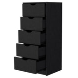 Dillon 5 Narrow Drawer Dresser, Tall Chest of Drawers B128P148700