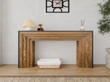 47in Modern Wood Console Table , Entryway Table, Sofa Table - Rustic & Contemporary Design W3123P333722
