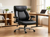 600 lbs Heavy Duty Ergonomic Office Chair, with Inflatable Lumbar Support, Heavy Duty Desk Chair 61877734