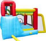 7 in1 Inflatable slide water park bouncing house outdoor Soccer garden bouncer with Splash pool & W167790010