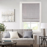Basketweave Room Darkening Cordless Roman Shade B035129703