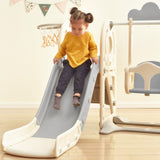 ZNTS Kids Swing-N-Slide with Bus Play Structure, Freestanding Bus Toy with&Swing for Toddlers, Bus PP299290AAE