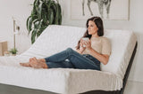 Omne Sleep 10 Gel Memory Foam Mattress Full in White/Dark Gray B04758754