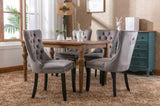 ZNTS Modern, High-end Tufted Solid Wood Contemporary Velvet Upholstered Dining Chair with Wood Legs 44425383