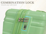 HIFINE TOURIST 20"/24"/28" 3 pcs/set in ABS Spinner Wheel Luggage, Carry on Suitcase, Matching W2787P342143