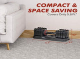 Adjustable Dumbbell of 22.5LB-1Sec Adjustable Dumbbell Weights-5 in 1 Free Weights Dumbbells 80239668