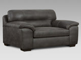 Tirana Contemporary Fabric Pillow-top Arm 4-Piece Sofa Set, Sequoia Ash T2574P195191